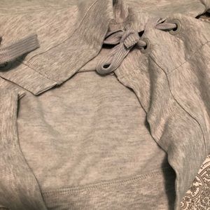 90 Degree By Reflex Tops - Gray sweater/sweatshirt 90 Degree By Reflex Tops - Gray sweater/sweatshirt